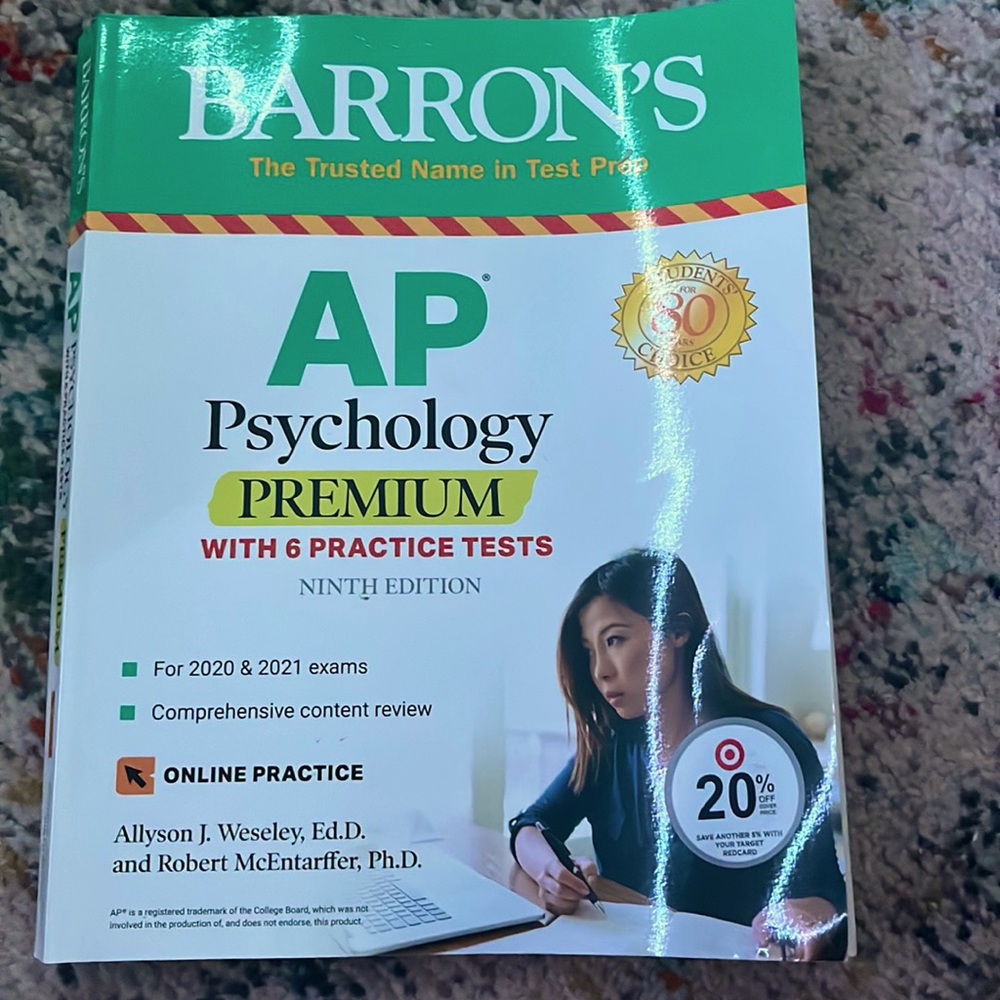 Barron’s AP Psychology Premium